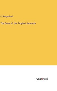 Front cover_The Book of the Prophet Jeremiah