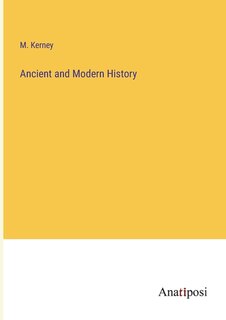 Couverture_Ancient and Modern History