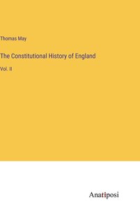 Front cover_The Constitutional History of England
