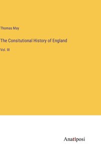 Front cover_The Consitutional History of England