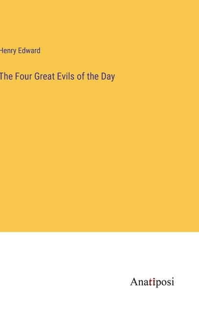 Front cover_The Four Great Evils of the Day