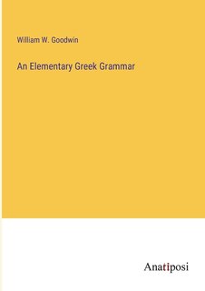 Front cover_An Elementary Greek Grammar