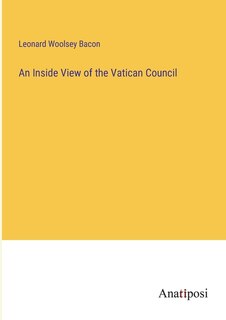 Front cover_An Inside View of the Vatican Council