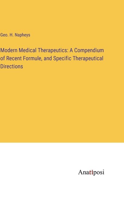 Front cover_Modern Medical Therapeutics