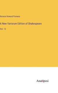 Front cover_A New Variorum Edition of Shakespeare
