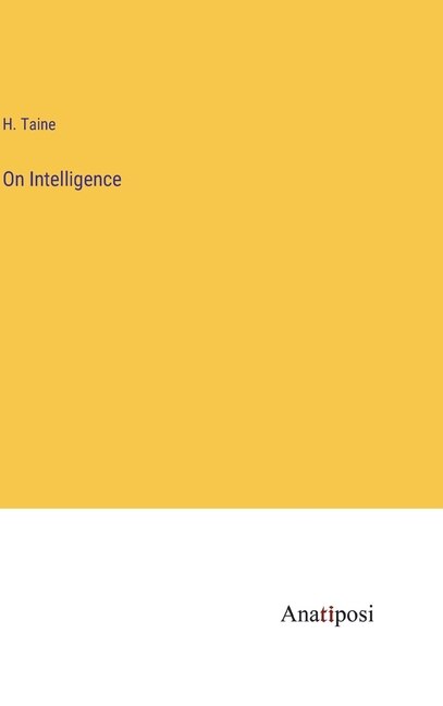 Front cover_On Intelligence