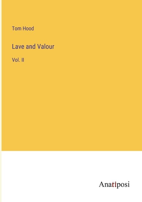 Front cover_Lave and Valour