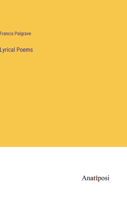 Couverture_Lyrical Poems