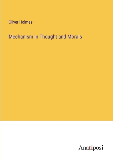 Couverture_Mechanism in Thought and Morals