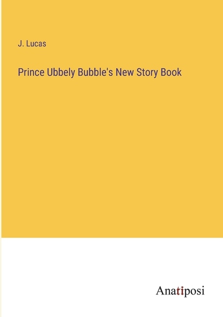 Couverture_Prince Ubbely Bubble's New Story Book