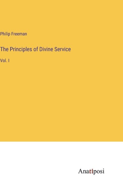 Front cover_The Principles of Divine Service