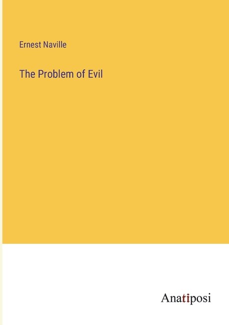 Couverture_The Problem of Evil