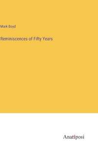 Front cover_Reminiscences of Fifty Years