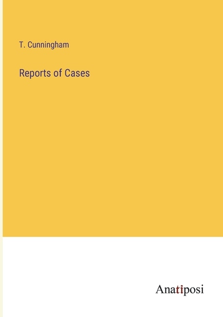 Front cover_Reports of Cases