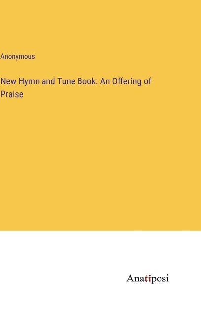 Front cover_New Hymn and Tune Book