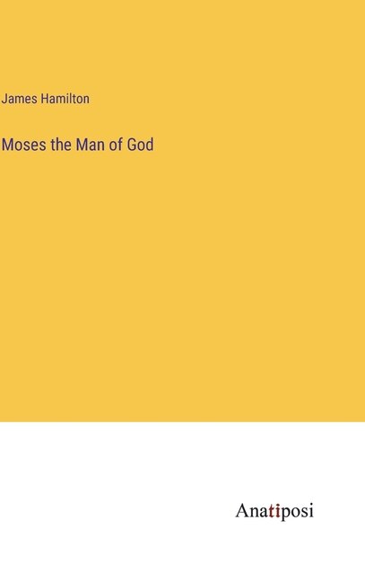 Front cover_Moses the Man of God