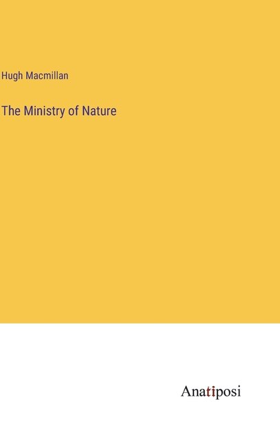Front cover_The Ministry of Nature