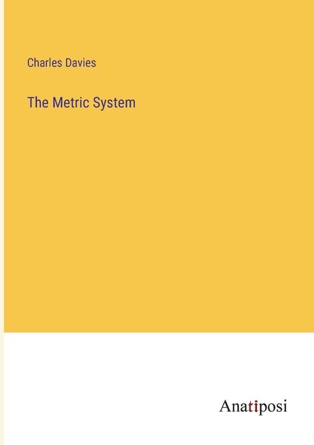 Front cover_The Metric System