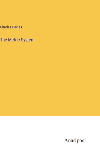 Couverture_The Metric System