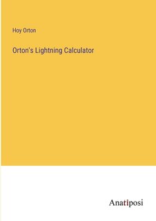 Front cover_Orton's Lightning Calculator