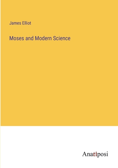 Front cover_Moses and Modern Science