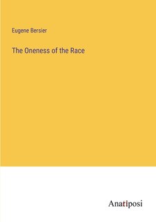 Front cover_The Oneness of the Race