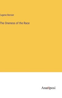 Front cover_The Oneness of the Race