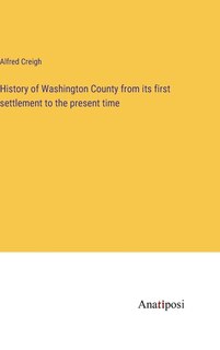 Couverture_History of Washington County from its first settlement to the present time