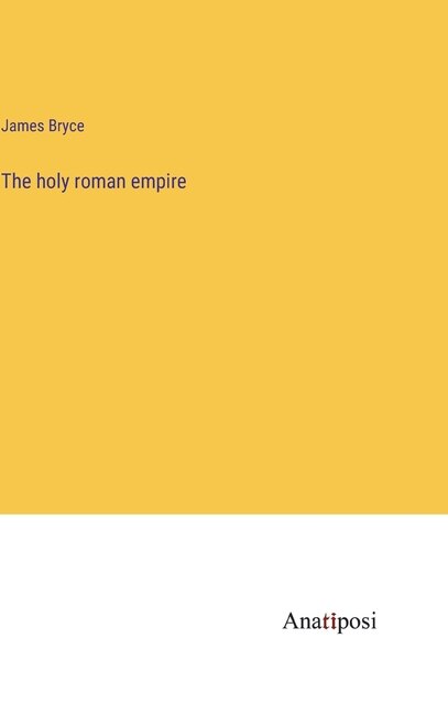 Front cover_The holy roman empire