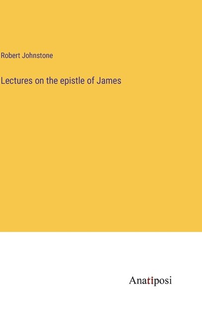 Front cover_Lectures on the epistle of James