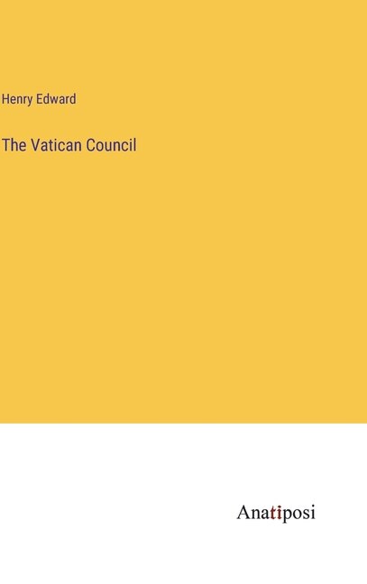 Couverture_The Vatican Council