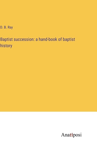 Front cover_Baptist succession