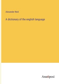 Front cover_A dictionary of the english language