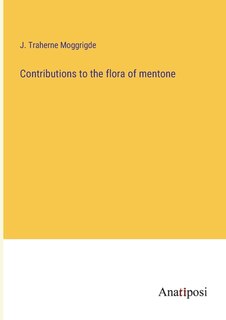 Front cover_Contributions to the flora of mentone