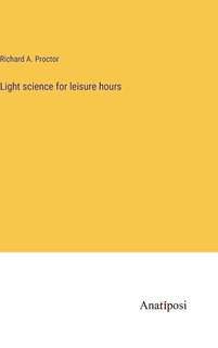 Front cover_Light science for leisure hours