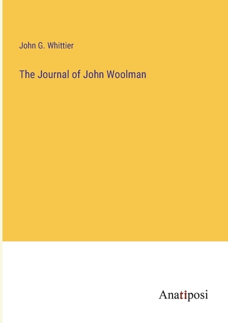 Couverture_The Journal of John Woolman