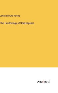 Couverture_The Ornithology of Shakespeare