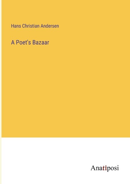 Couverture_A Poet's Bazaar