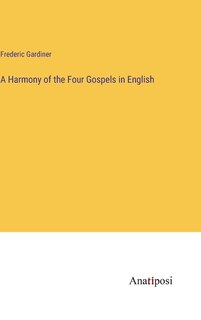 Couverture_A Harmony of the Four Gospels in English