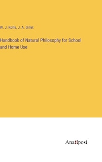 Couverture_Handbook of Natural Philosophy for School and Home Use