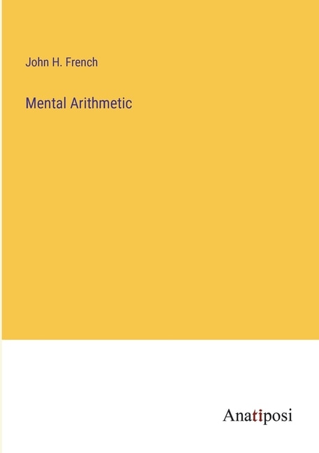 Front cover_Mental Arithmetic