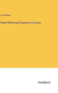 Front cover_Partial Differental Equations an Essay