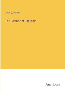 Front cover_The Doctrine of Baptisms