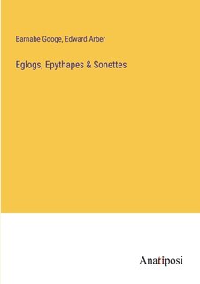 Front cover_Eglogs, Epythapes & Sonettes
