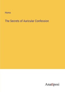 Front cover_The Secrets of Auricular Confession