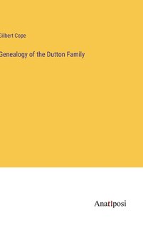 Front cover_Genealogy of the Dutton Family