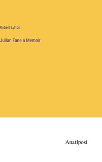 Front cover_Julian Fane a Memoir