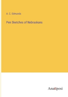 Front cover_Pen Sketches of Nebraskans