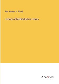 Front cover_History of Methodism in Texas