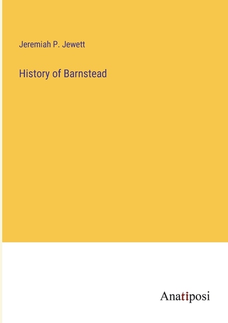 Couverture_History of Barnstead